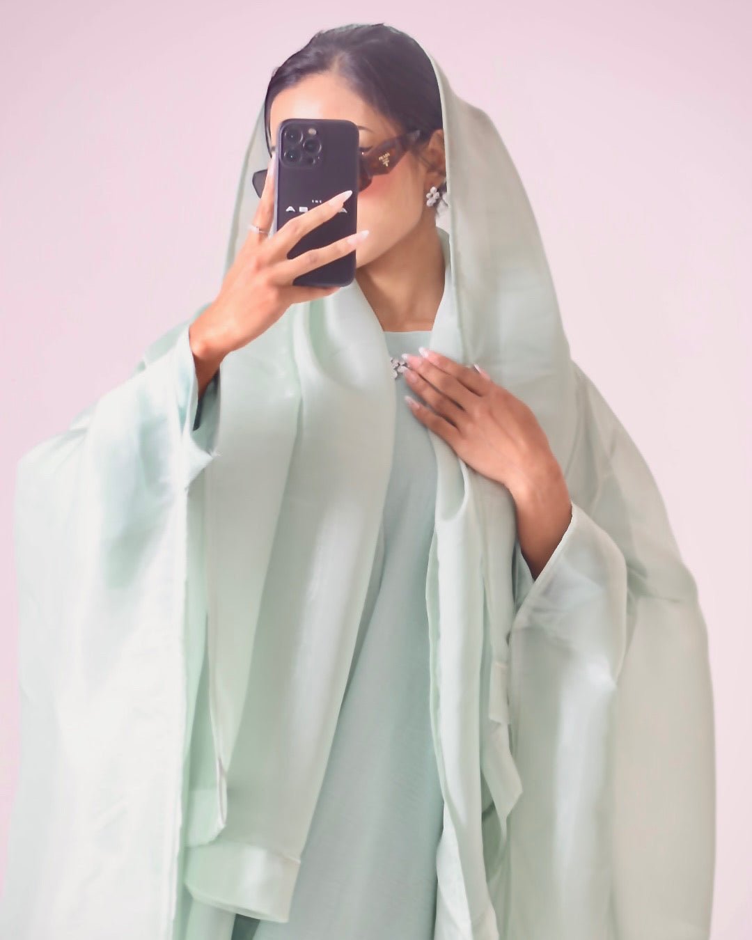 FIZA GREEN ABAYA - The ABAYA