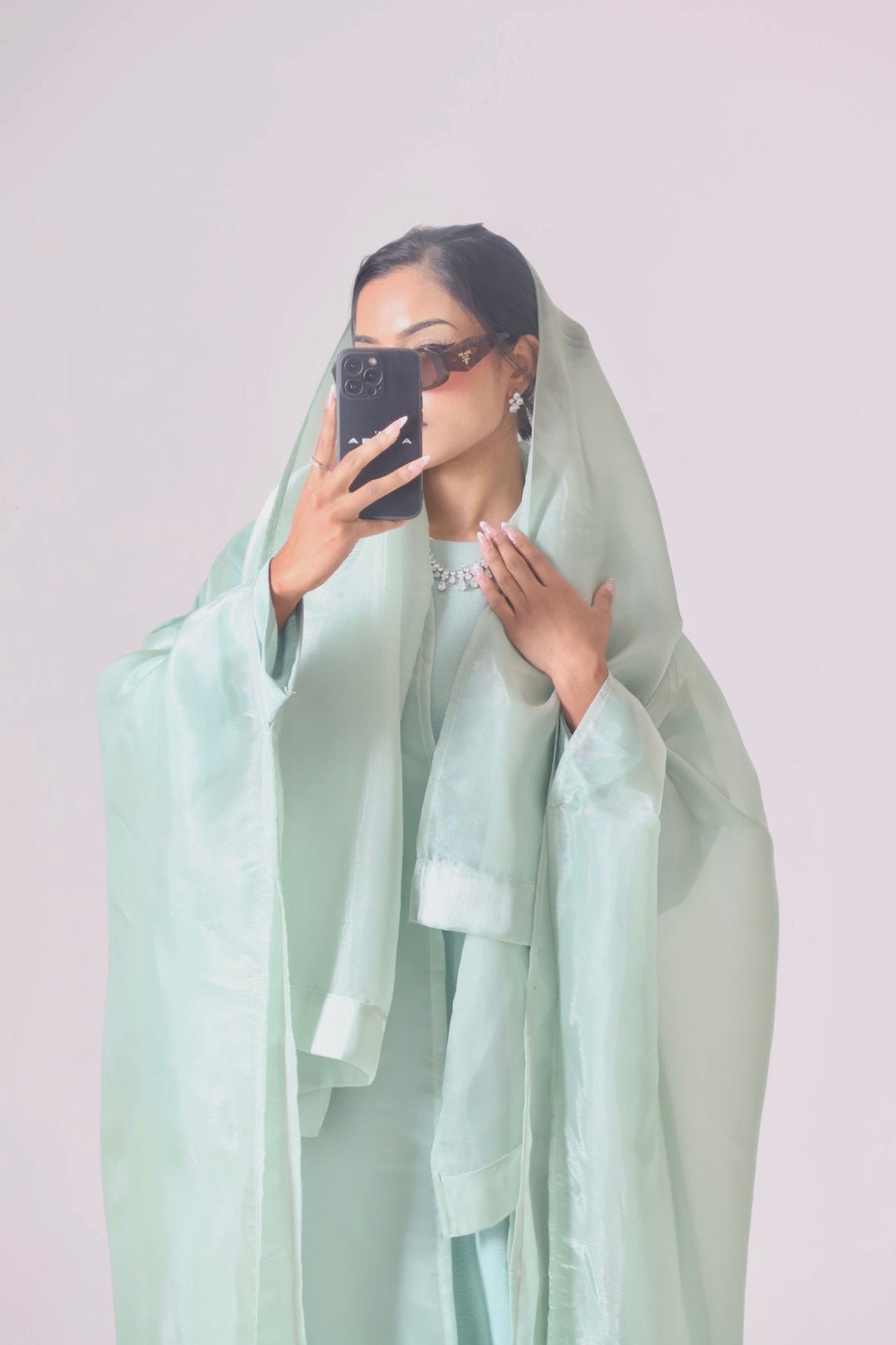 FIZA GREEN ABAYA - The ABAYA